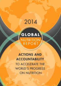 Global Nutrition Report 2014