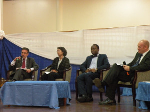 Dr. George Mavrotas, NSSP Program Leader, participating in a panel discussion