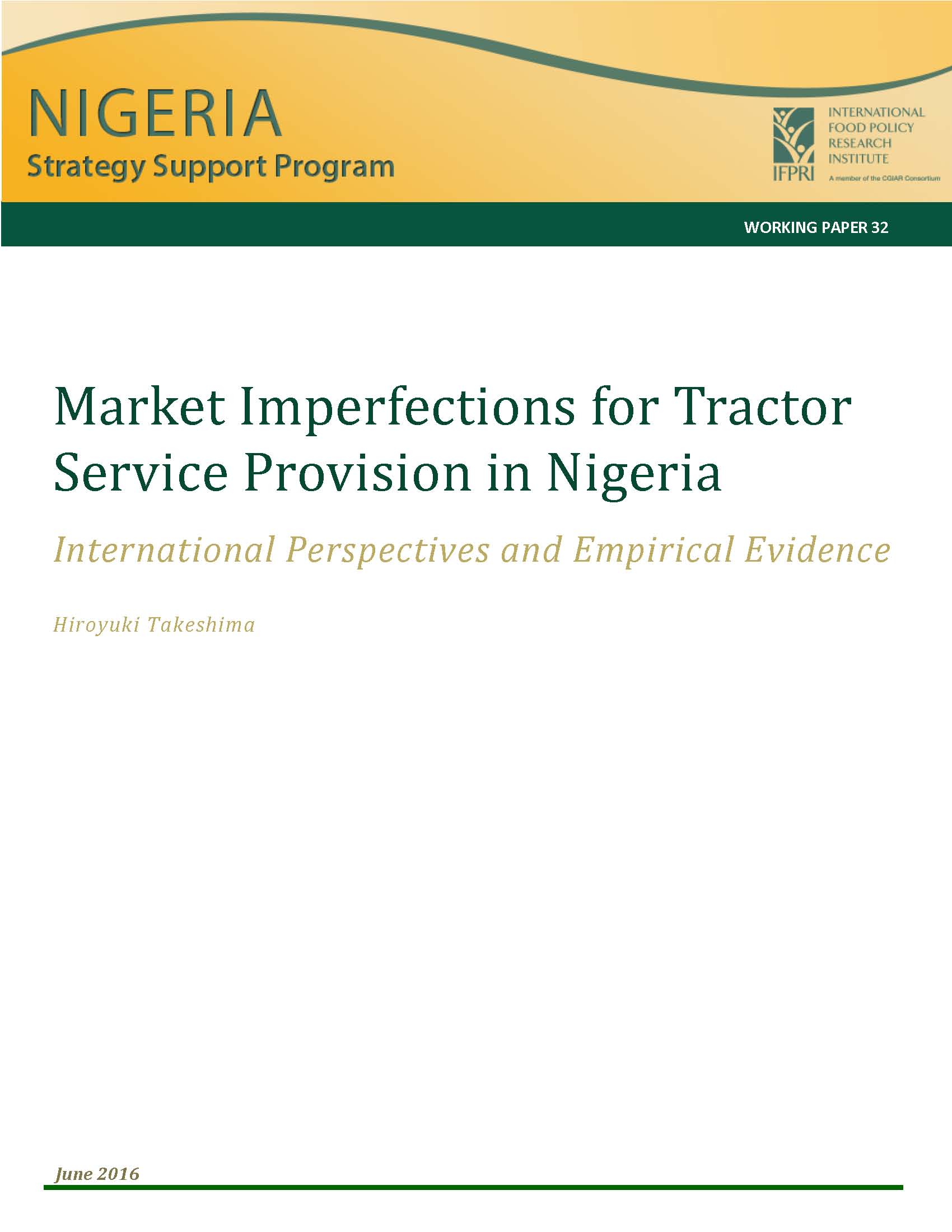 NSSP Working Paper 32