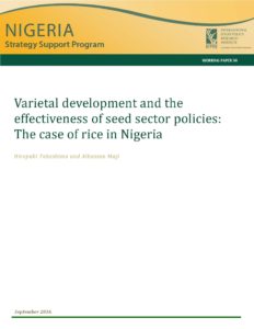 Number 34 in IFPRI's NSSP Working Paper Series.