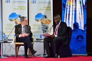 Prof. Eric Maskin (left), Nobel Laureate in Economics at the conference