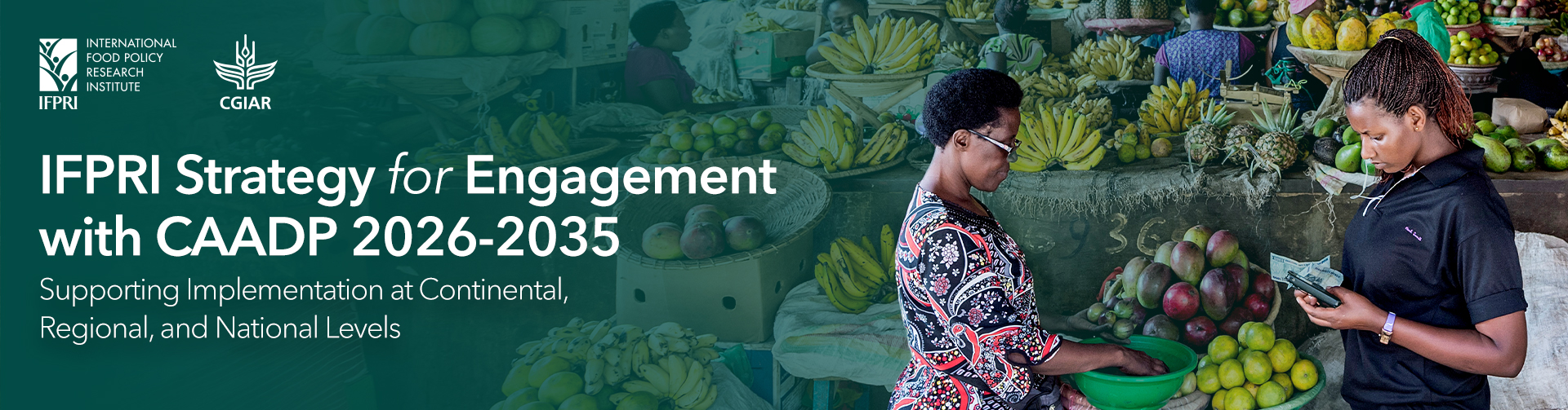 LAUNCHING IFPRI’S STRATEGY FOR ENGAGEMENT WITH CAADP 2026-203
